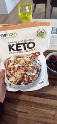 Keto Grain Free Granola