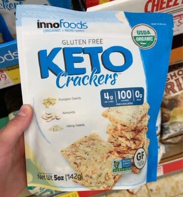 Gluten free keto crackers