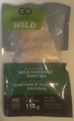 Boneless Skin On Wild Haddock Portion