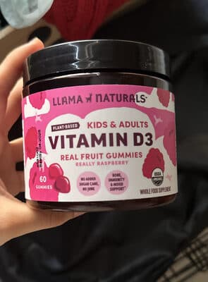 Vitamin D3 Real Fruit Gummies