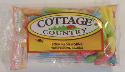 Sour Neon Worms