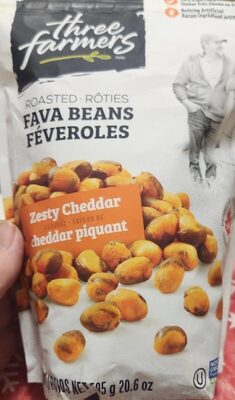 Fava beans - zesty cheddar