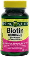 Spring Valley Biotin Tablets