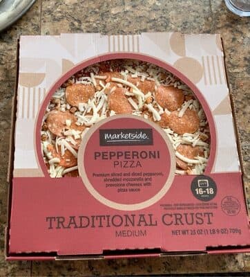 Marketside pepperoni pizza