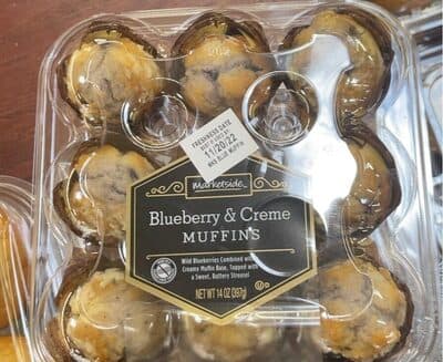 Blueberry And Cream Muffins