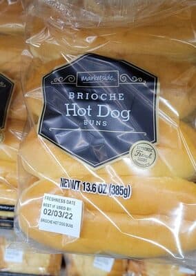 Brioche Hot Dog Bun