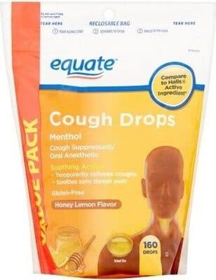 Honey Lemon Flavor Cough Drops