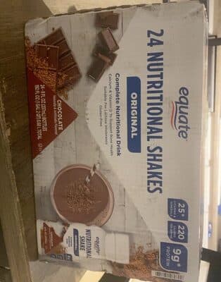 Chocolate Flavored Original Nutritional Shakes