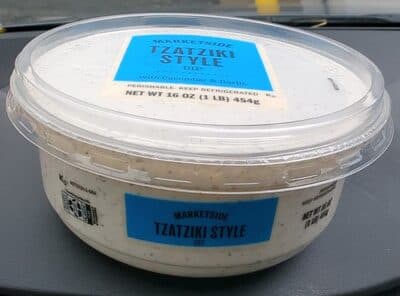 Taziki style dip