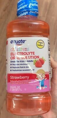 Strawberry Flavored Children Electrolyte Oral Solution