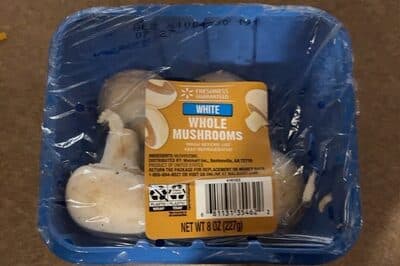 White Whole Mushrooms