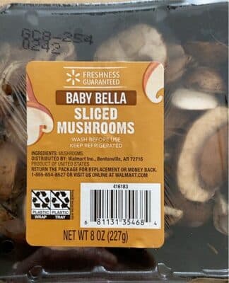 Baby Bella Sliced Mushrooms