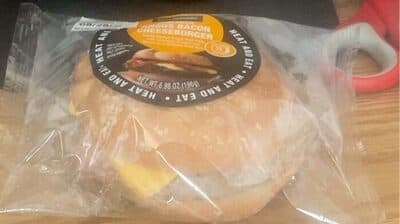 Angus bacon cheeseburger