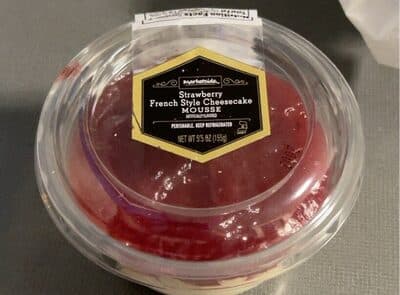 Strawberry French Style Cheesecake