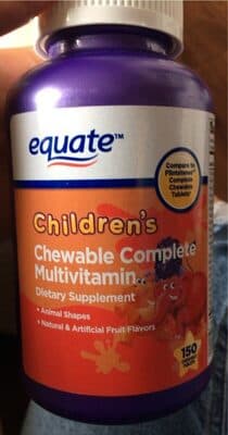 Children's Chewable Complete Multivitamin