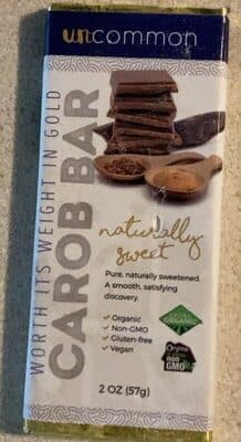 Naturally Sweet Carob Bar
