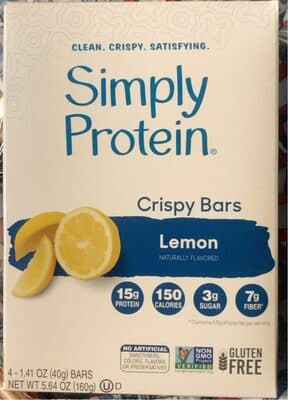 Lemon Crispy Bars