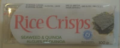 Seaweed & Quinoa Rice Crisps