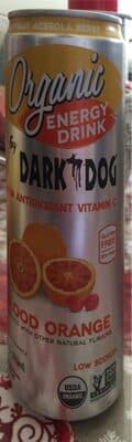 Blood Orange Flavored Energy Drink