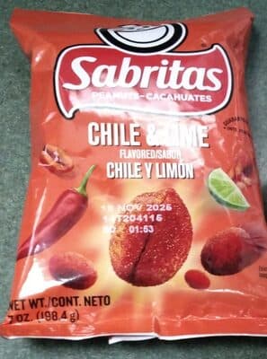 Chile and Lime Flavored Peanuts
