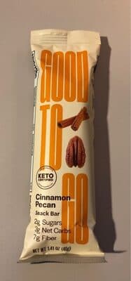 Cinnamon Pecan Soft Baked Bar