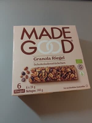 Chocolate Chip Granola Riegel