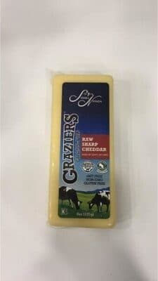 Raw Sharp Cheddar Cheese