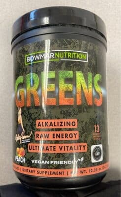 Bowmar nutrition Greens