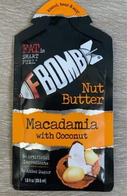 Macadamia With Coconut Nut Butter