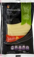 Deli Style Sliced Mozzarella Cheese