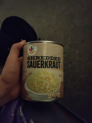 Shredded Sauerkraut