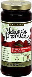 Nature's Promise Organic Fruit Spread Strawberry