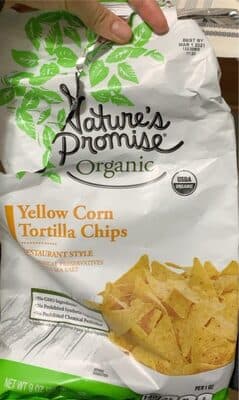 Restaurant Style Yellow Corn Tortilla Chips