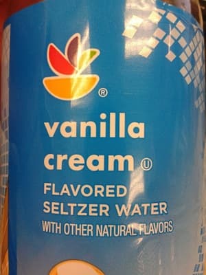Vanilla Cream Flavored Seltzer Water