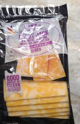 Colby Jack A Blend Of Colby And Monterey Jack Cheeses Deli Style Sliced