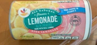 Pink lemonade