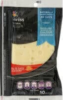 Swiss Deli Style Sliced Cheese