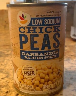 Low Sodium Chickpeas