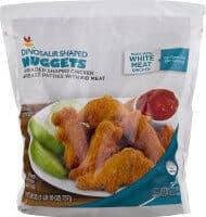 Dinosaur Shaped Chicken Breast Nuggets