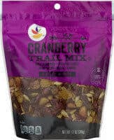 Dried Cranberries, Sunflower Kernels, Golden Raisins, Almonds Trail Mix