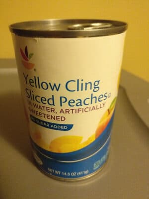 Yellow Cling Sliced Peaches