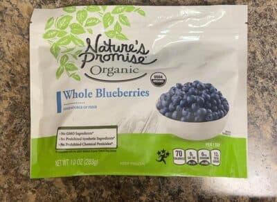 Whole blueberries