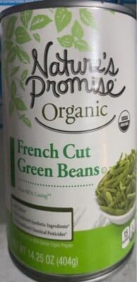 Fresh cut green beans