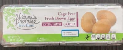 Cage Free Grade A Extra Large Fresh Brown Eggs