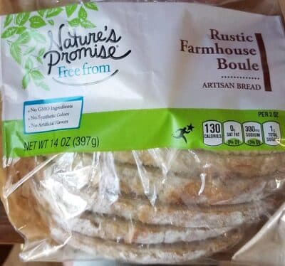 Rustic Farmhouse Boule Artisan Bread