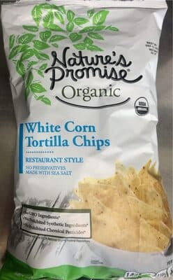 RESTAURANT STYLE WHITE CORN TORTILLA CHIPS, RESTAURANT STYLE