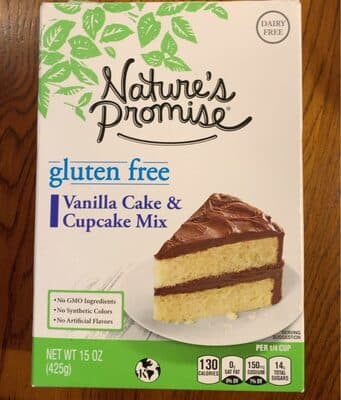 Gluten Free Vanilla Cake & Cupcake Mix