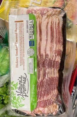 Hickory Smoked Uncured Bacon