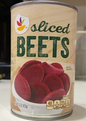 Beets Sliced