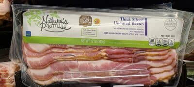 Thick Sliced Uncured Bacon